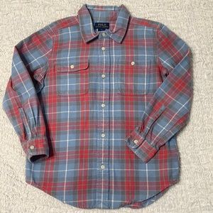 Polo Ralph Lauren Flannel shirt size 7